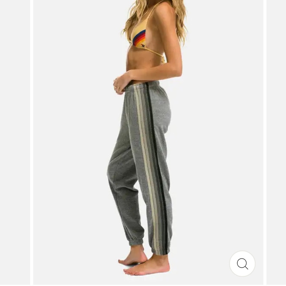 Aviator Nation 5 Stripe Sweatpants